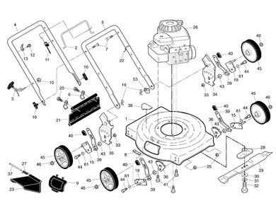 Part Location Diagram of 708691 Briggs and Stratton Cover